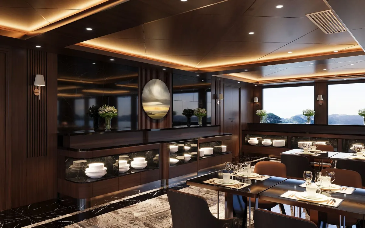 ĂN TỐI TRÊN DU THUYỀN LUNA CRUISE HẠ LONG - ảnh chi tiết 6