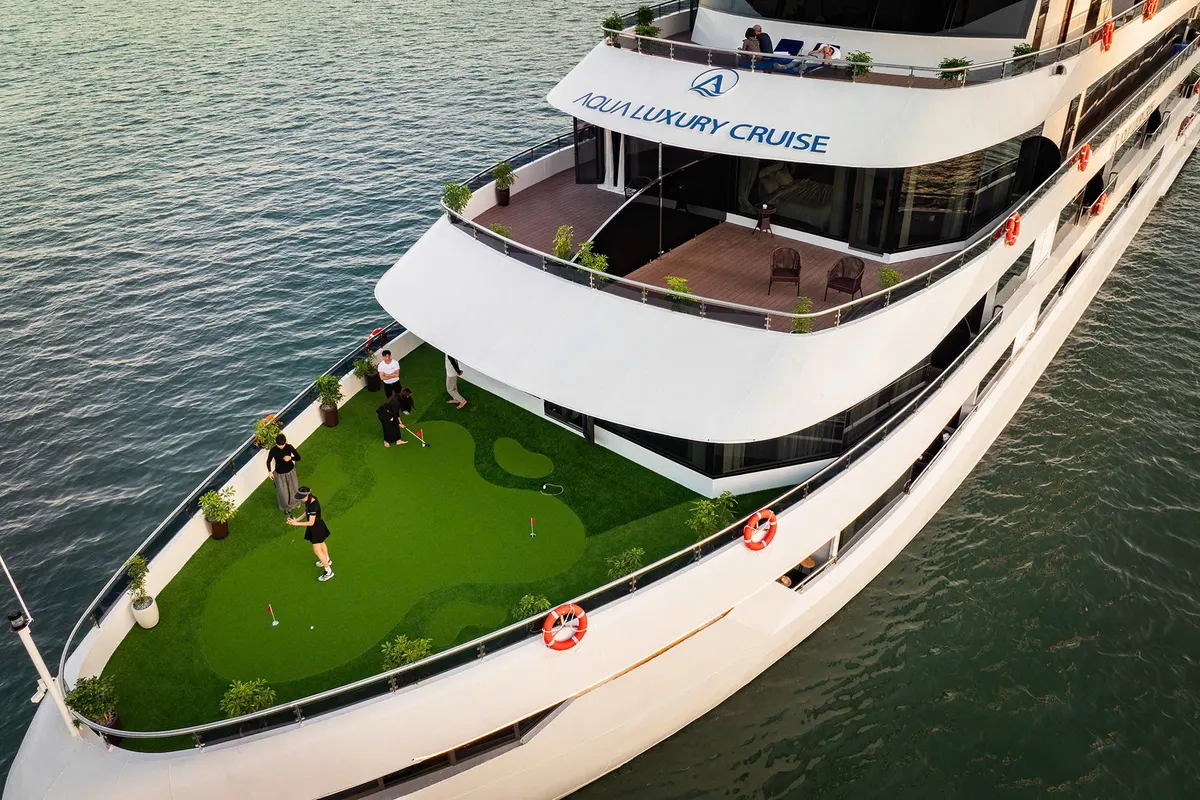 Du thuyền Aqua Luxury Cruise - Tuyến Vịnh Lan Hạ - hình 1