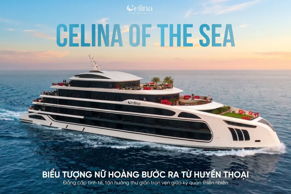 DU THUYỀN CELINA NGỦ ĐÊM VỊNH LAN HẠ - hình 1