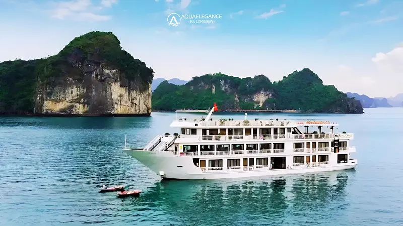 Du thuyền ngủ đêm Aqua Elegance Cruise Hạ Long Bay - hình 1
