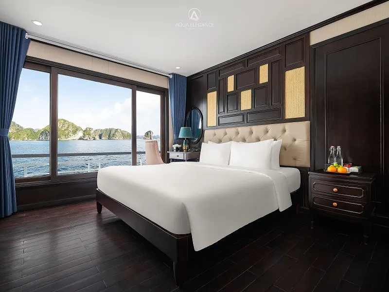 Du thuyền ngủ đêm Aqua Elegance Cruise Hạ Long Bay - ảnh chi tiết 2