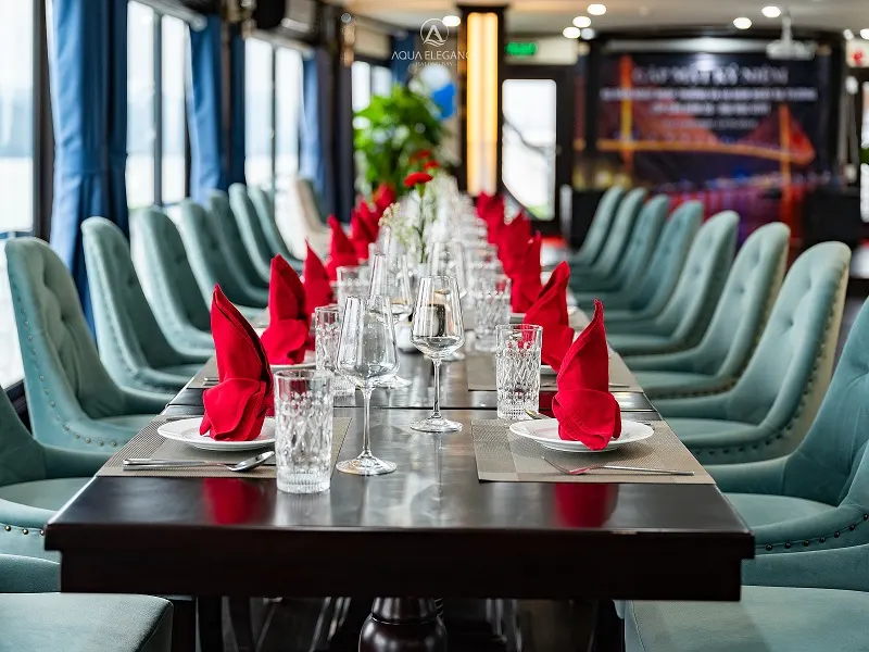 Du thuyền ngủ đêm Aqua Elegance Cruise Hạ Long Bay - ảnh chi tiết 6