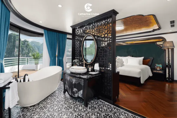 Du thuyền ngủ đêm Catherine tuyến Hạ Long - ảnh chi tiết 5