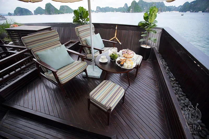 Du thuyền ngủ đêm Hera Grand trên Vịnh Hạ Long - ảnh chi tiết 2