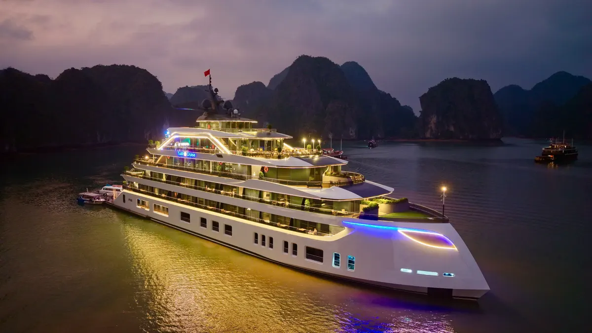 Du thuyền ngủ đêm Lan Hạ - Tulip Cruise - ảnh chi tiết 6