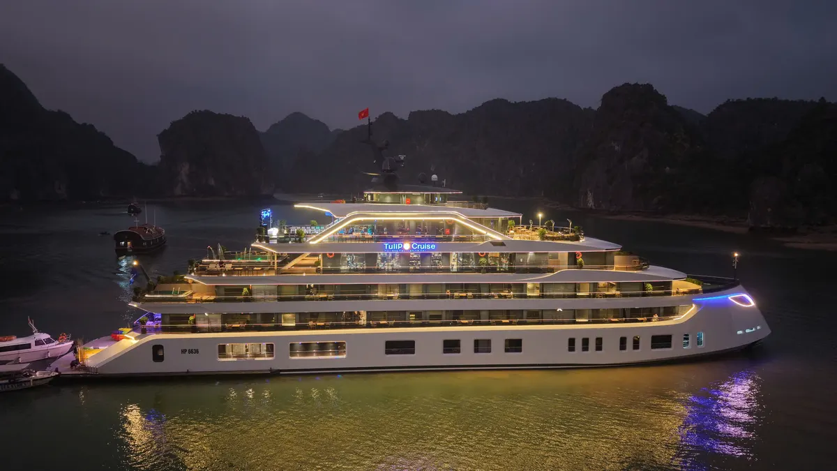 Du thuyền ngủ đêm Lan Hạ - Tulip Cruise - ảnh chi tiết 7