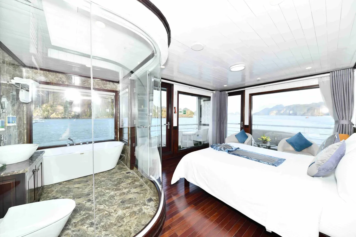 Du thuyền ngủ đêm Sapphire Cruise Lan Hạ Bay - ảnh chi tiết 6