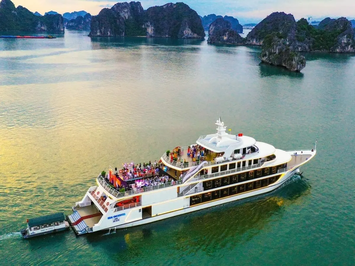 Du thuyền Sea Octopus Hạ Long - Tour ăn tối - ảnh chi tiết 2
